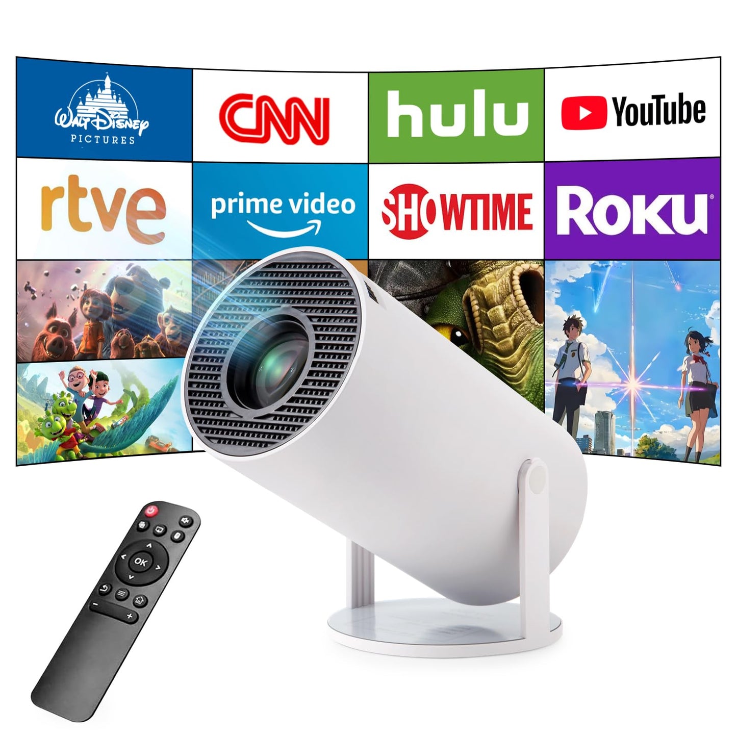 🖥️ Smart Projecteur Android 4K