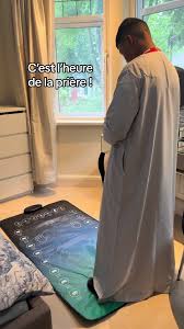 Tapis de prière adulte interactif (+10 ans)--Apprenez la salat et les duas pas à pas