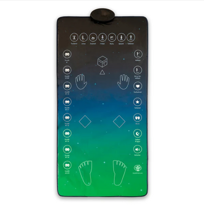 Tapis de prière adulte interactif (+10 ans)--Apprenez la salat et les duas pas à pas