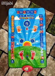 Tapis de prière interactif pour enfant (3 à 9)--Apprenez la salat et les duas pas à pas